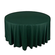 120" Scuba Polyester Round Tablecloth Wedding Table Linens