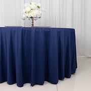 120" Scuba Polyester Round Tablecloth Wedding Table Linens
