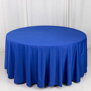 120" Scuba Polyester Round Tablecloth Wedding Table Linens