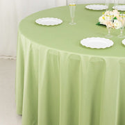 120" Scuba Polyester Round Tablecloth Wedding Table Linens