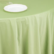 120" Scuba Polyester Round Tablecloth Wedding Table Linens