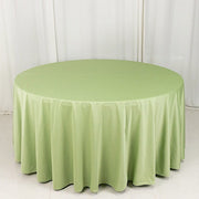 120" Scuba Polyester Round Tablecloth Wedding Table Linens