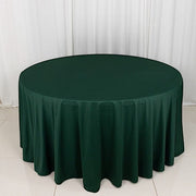 120" Scuba Polyester Round Tablecloth Wedding Table Linens