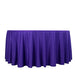 120" Scuba Polyester Round Tablecloth Wedding Table Linens TAB_SCUBA_120_RED