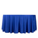 120" Scuba Polyester Round Tablecloth Wedding Table Linens TAB_SCUBA_120_ROY