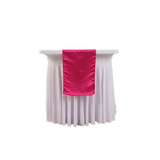 12x108" Lamour Satin Table Runner RUN_LAMR_FUSH