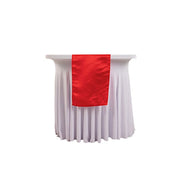 12x108" Lamour Satin Table Runner RUN_LAMR_RED