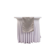 12x108" Lamour Satin Table Runner RUN_LAMR_SILV