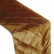 12x108" Pintuck Table Top Runner Wedding Decorations