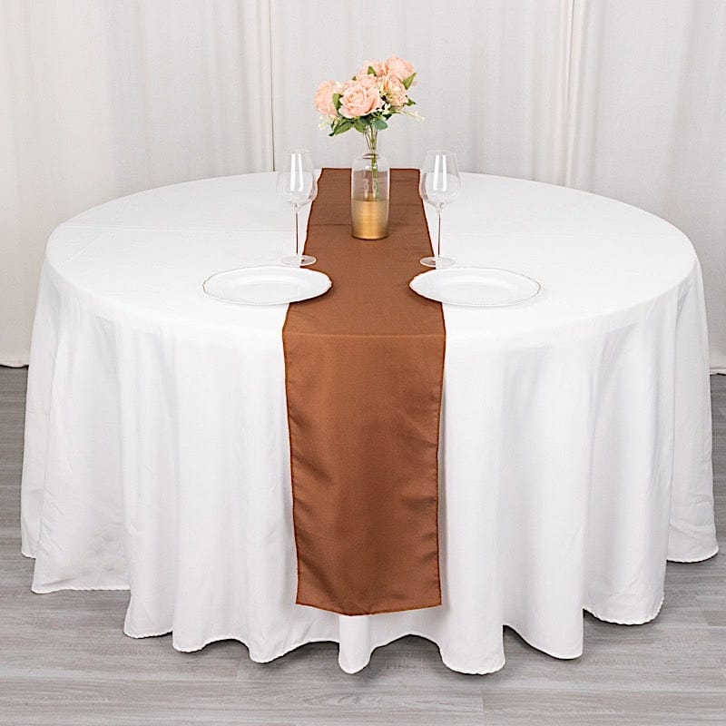 12x108" Polyester Table Top Runner Wedding Decorations