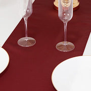 12x108" Satin Table Runner Lustrous Wedding Decorations