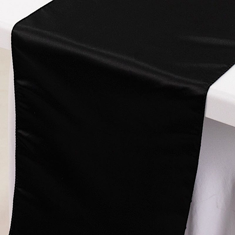 12x108" Satin Table Runner Lustrous Wedding Decorations