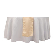 12x108" Satin Table Runner Lustrous Wedding Decorations