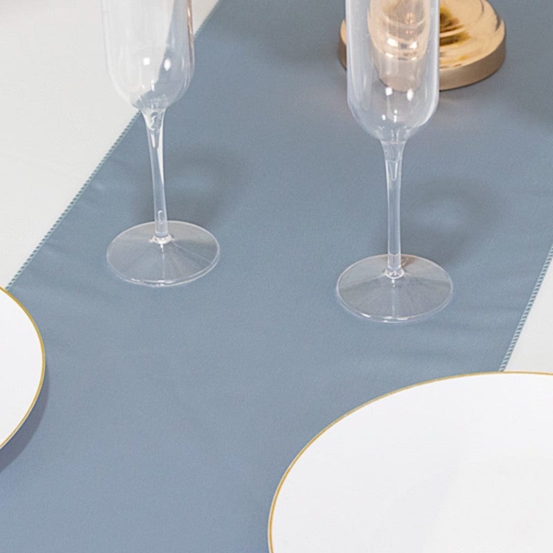 12x108" Satin Table Runner Lustrous Wedding Decorations