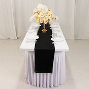 12x108" Satin Table Runner Lustrous Wedding Decorations