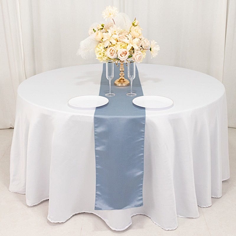 12x108" Satin Table Runner Lustrous Wedding Decorations