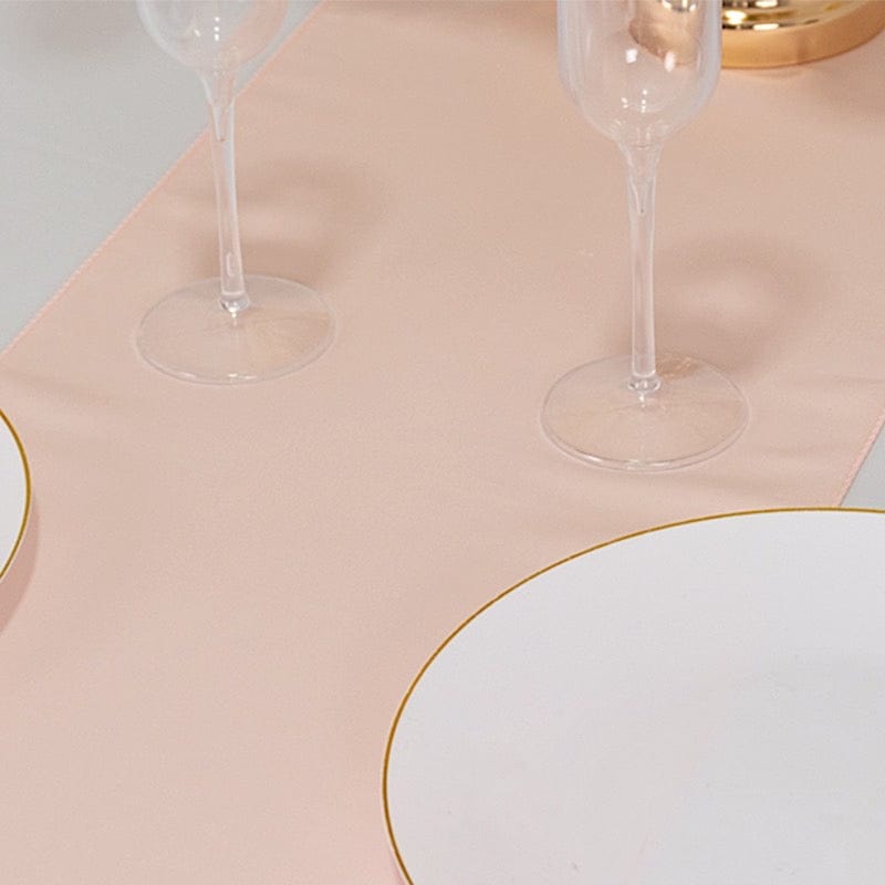 12x108" Satin Table Runner Lustrous Wedding Decorations