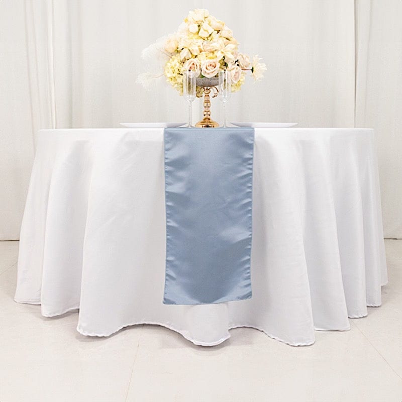 12x108" Satin Table Runner Lustrous Wedding Decorations
