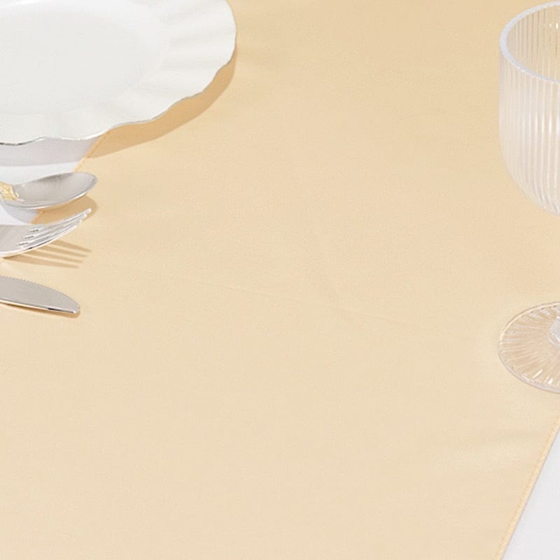 12x108" Satin Table Runner Lustrous Wedding Decorations