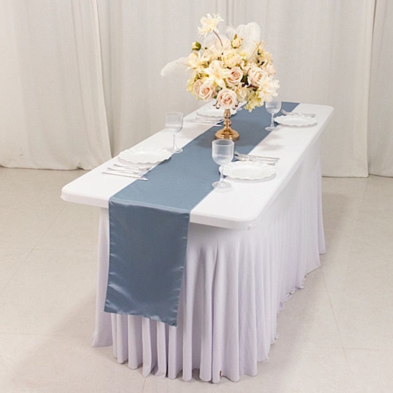 12x108" Satin Table Runner Lustrous Wedding Decorations