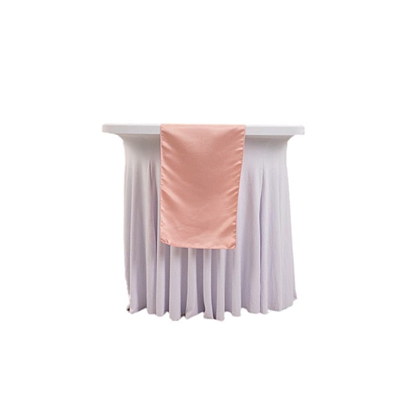 12x108" Satin Table Runner Lustrous Wedding Decorations RUN_LAMR_080