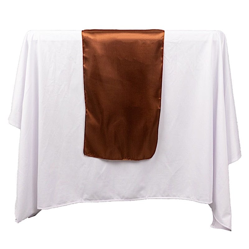 12x108" Satin Table Top Runner Wedding Decorations