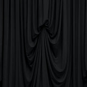 13 ft x 20 ft Pre-Sewn Spandex Backdrop Curtain with 3 Adjustable Ribbon Ties