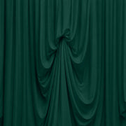 13 ft x 20 ft Pre-Sewn Spandex Backdrop Curtain with 3 Adjustable Ribbon Ties