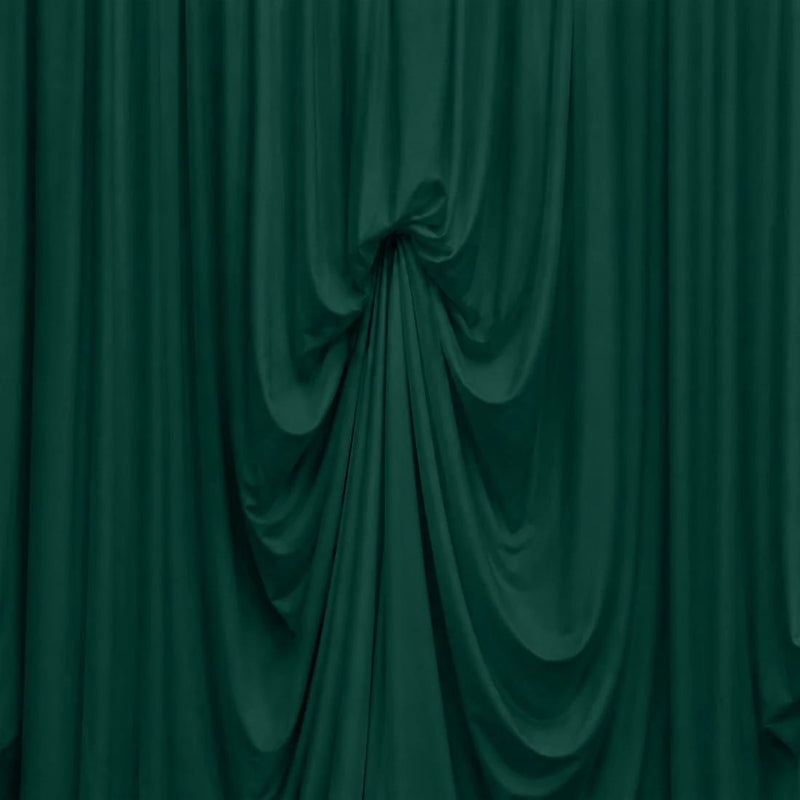 13 ft x 20 ft Pre-Sewn Spandex Backdrop Curtain with 3 Adjustable Ribbon Ties