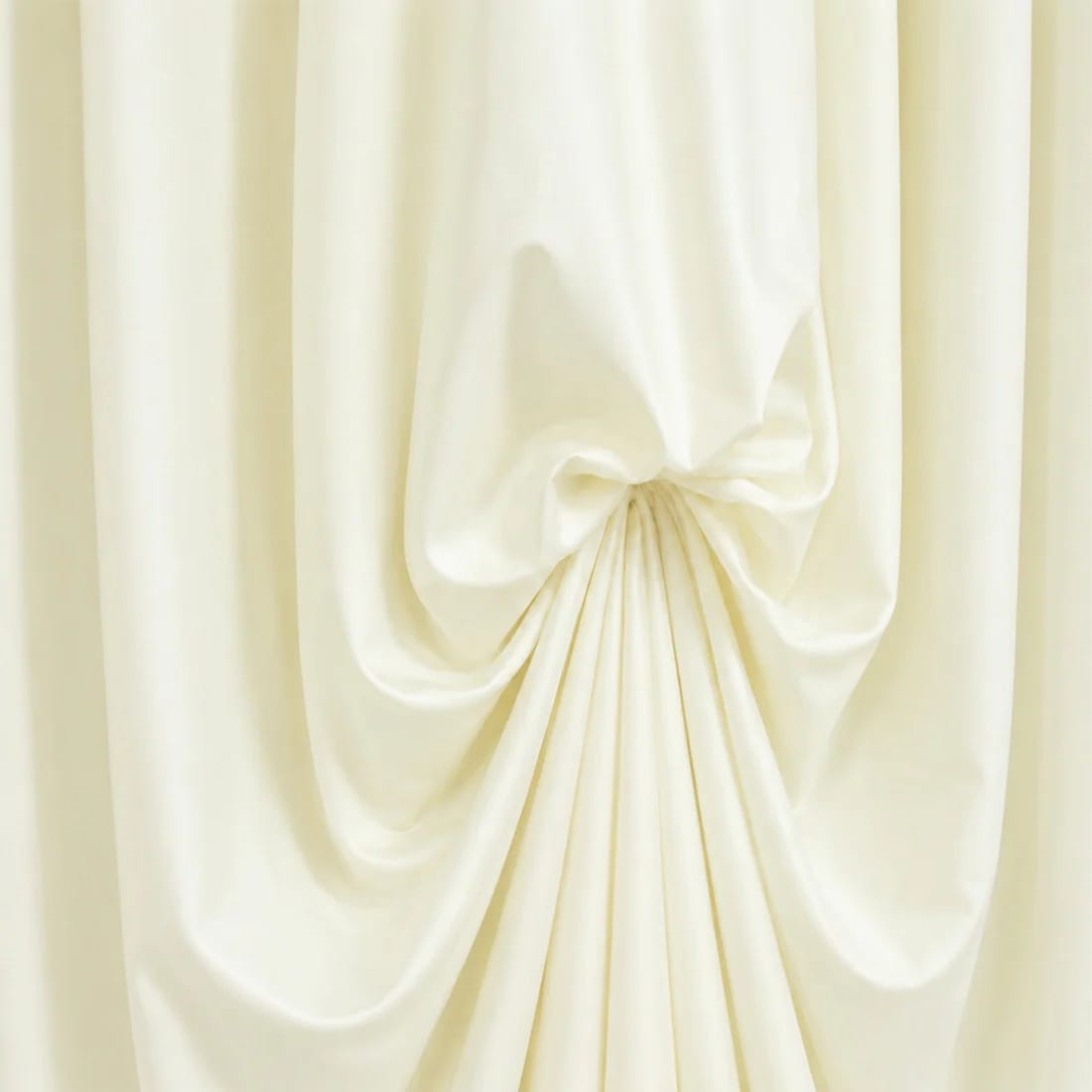 13 ft x 20 ft Pre-Sewn Spandex Backdrop Curtain with 3 Adjustable Ribbon Ties