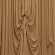 13 ft x 20 ft Pre-Sewn Spandex Backdrop Curtain with 3 Adjustable Ribbon Ties