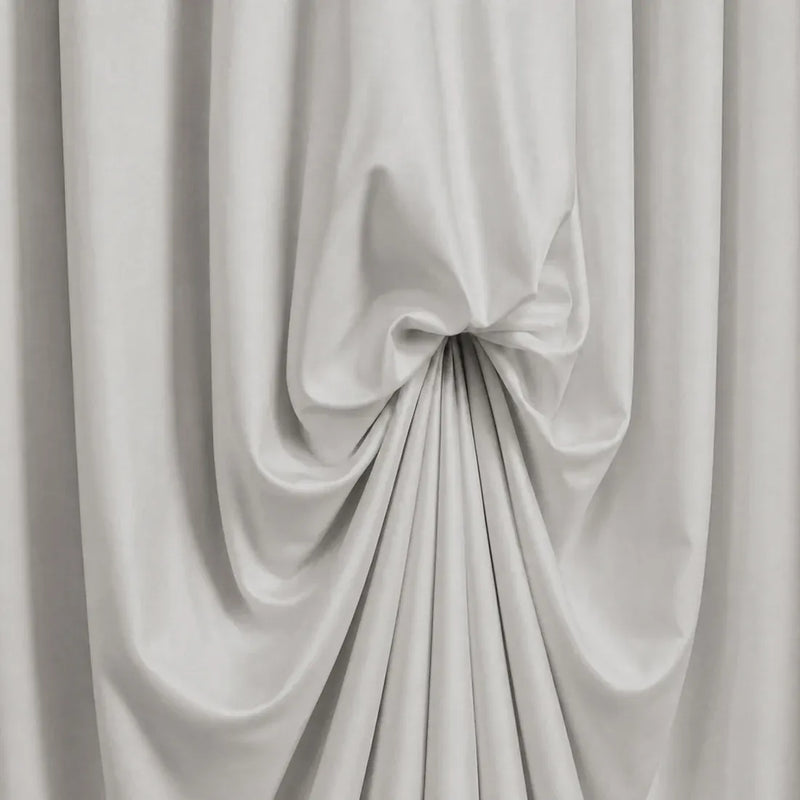 13 ft x 20 ft Pre-Sewn Spandex Backdrop Curtain with 3 Adjustable Ribbon Ties