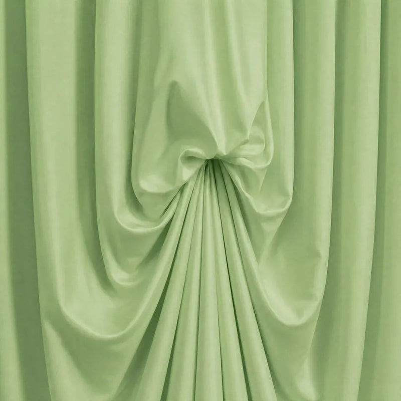 13 ft x 20 ft Pre-Sewn Spandex Backdrop Curtain with 3 Adjustable Ribbon Ties