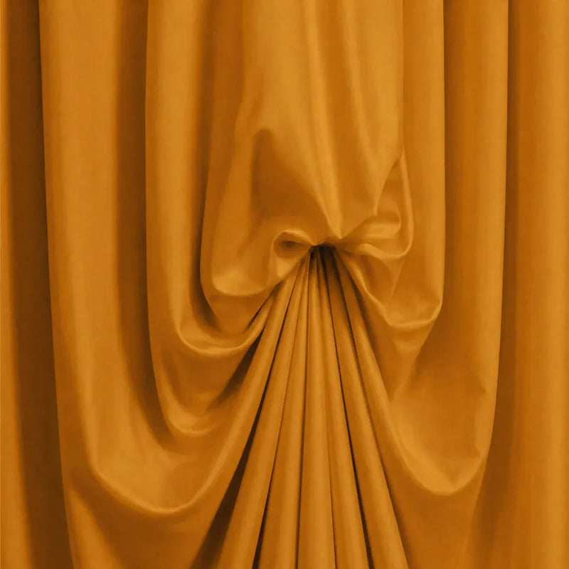 13 ft x 20 ft Pre-Sewn Spandex Backdrop Curtain with 3 Adjustable Ribbon Ties