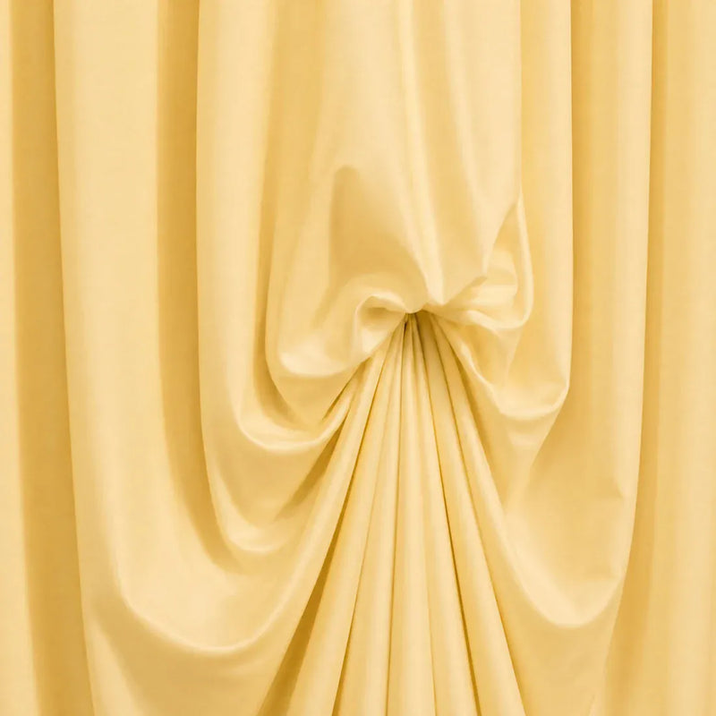13 ft x 20 ft Pre-Sewn Spandex Backdrop Curtain with 3 Adjustable Ribbon Ties