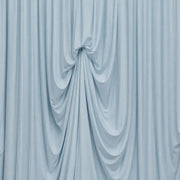 13 ft x 20 ft Pre-Sewn Spandex Backdrop Curtain with 3 Adjustable Ribbon Ties