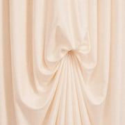 13 ft x 20 ft Pre-Sewn Spandex Backdrop Curtain with 3 Adjustable Ribbon Ties