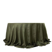 132" Accordion Crinkled Taffeta Round Tablecloth TAB_ACRNK_136_DSG