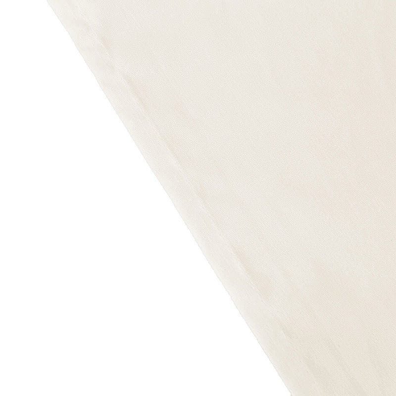 132" Cotton Blend Round Tablecloth for Weddings and Events