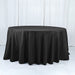132" Cotton Blend Round Tablecloth for Weddings and Events