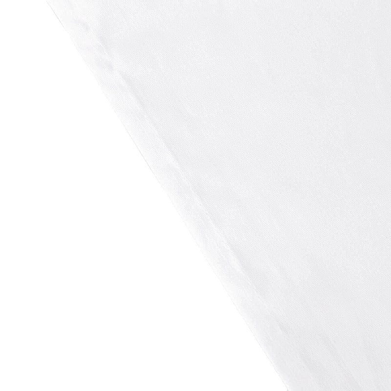 132" Cotton Blend Round Tablecloth for Weddings and Events