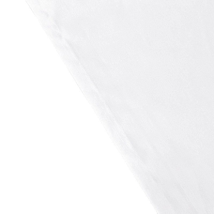 132" Cotton Blend Round Tablecloth for Weddings and Events