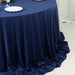 132" Fire Retardant Polyester Scuba Round Tablecloth