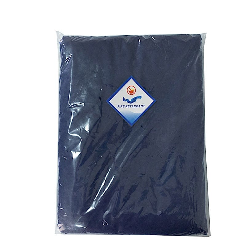 132" Fire Retardant Polyester Scuba Round Tablecloth