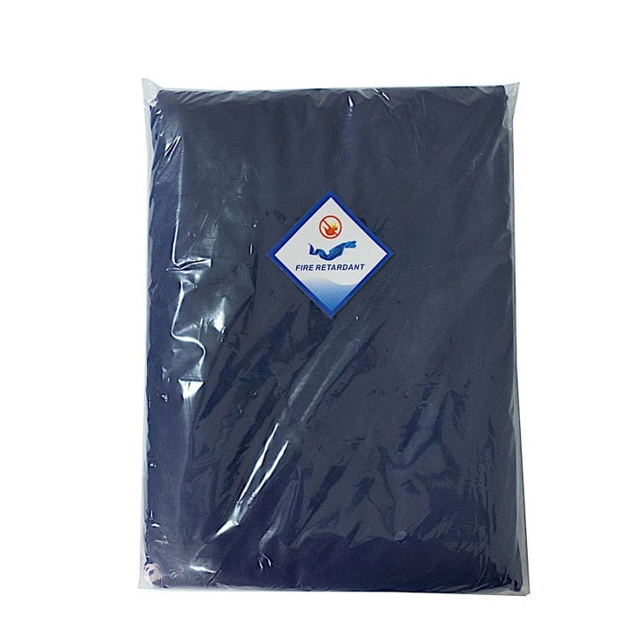 132" Fire Retardant Polyester Scuba Round Tablecloth
