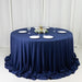 132" Fire Retardant Polyester Scuba Round Tablecloth