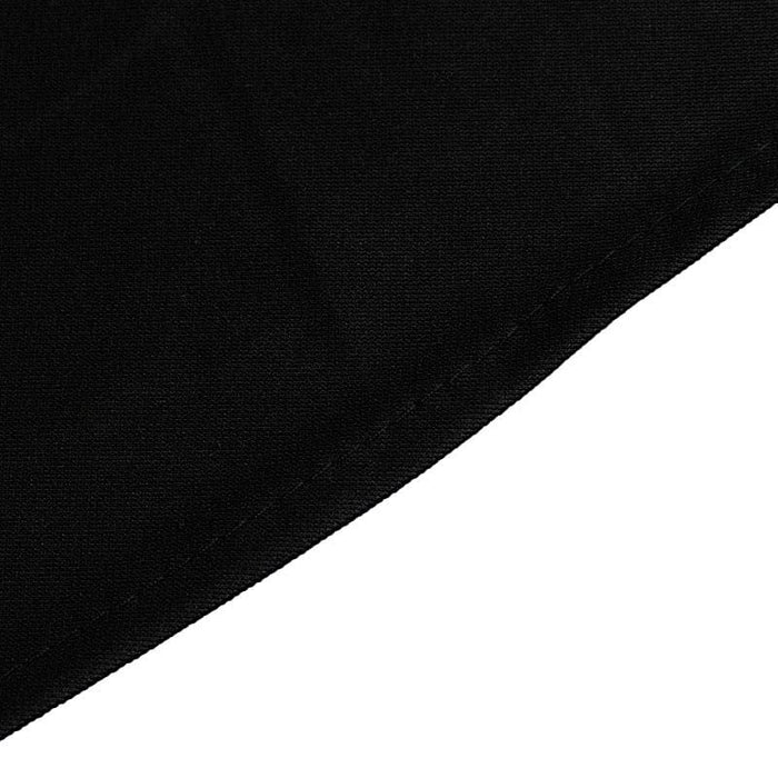 132" Fire Retardant Polyester Scuba Round Tablecloth