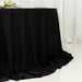132" Fire Retardant Polyester Scuba Round Tablecloth