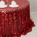 132" Large Payette Sequin Round Tablecloth