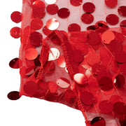 132" Large Payette Sequin Round Tablecloth